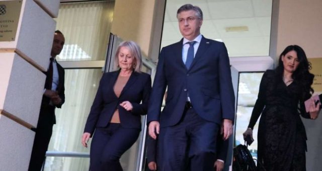 Andreja Plenkovića i predsjedavajuće Vijeća ministara Bosne i Hercegovine Borjane Krišto
