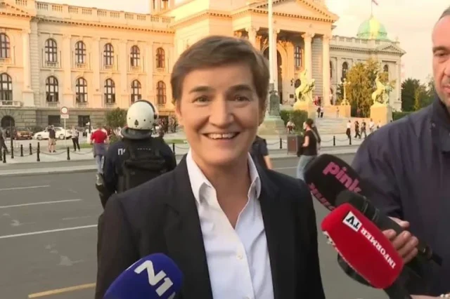 Ana Brnabić u centru pažnje zbog izjave o studentskom protestu