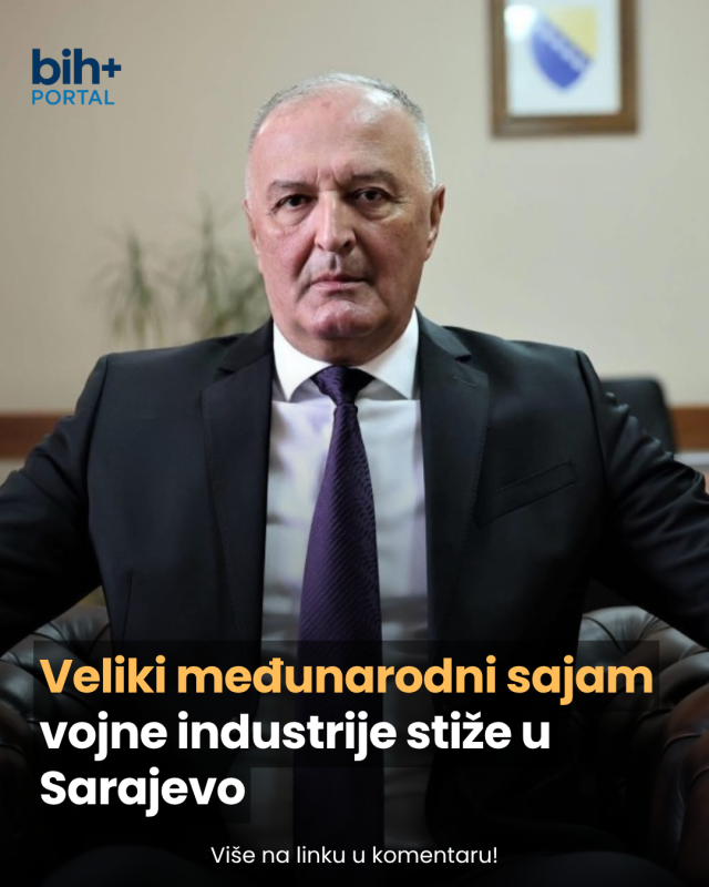 Veliki međunarodni sajam vojne industrije stiže u Sarajevo