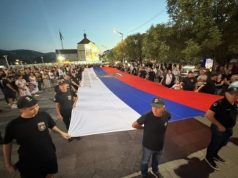 Banja Luka se okupila zbog Mladića: Nosili transparent „Vječno pamti svog heroja“