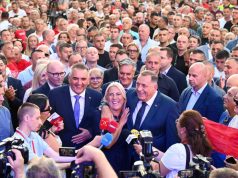 Dodik iz Šamca: „Smeta nam granica na Drini i radimo da ne postoji“